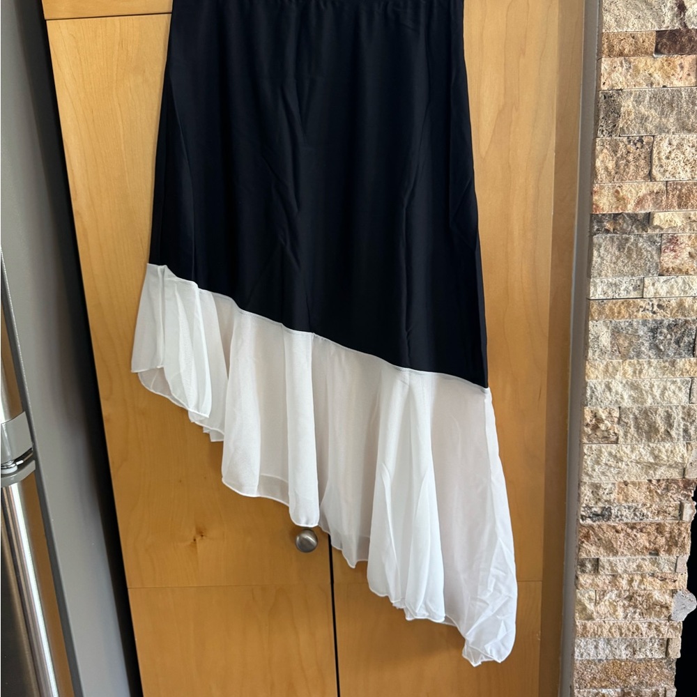 Black and White Women's Skirt